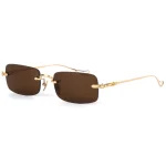 Chrome Hearts SINNERGASM II Sunglasses - Brown