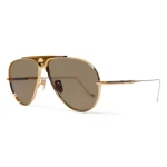 Jacques Marie Mage Daido Sunglasses - Gold