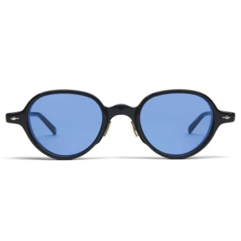 Jacques Marie Mage The Clark Marquina Black Blue Sunglasses
